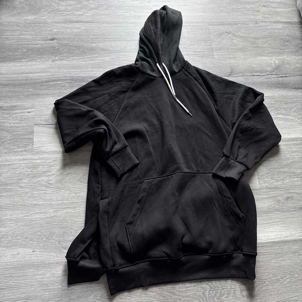 The Warmy Hoodie, Black, XL